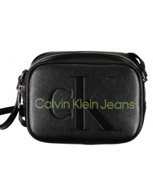 BOLSO BANDOLERA DE  MUJER CALVIN KLEIN COLOR ROSA,NEGRO - Negro