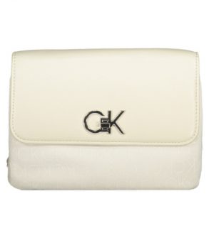BOLSO DE HOMBRO DE MUJER CALVIN KLEIN COLOR NEGRO,BLANCO - Blanco
