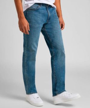 Jeans de hombre LEE Extreme Motion Straight Fit Tapered azul