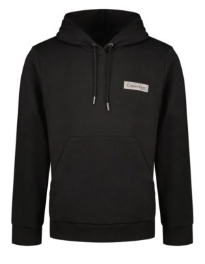 Sudadera de Hombre Calvin Klein Raised Concrete Logo negro