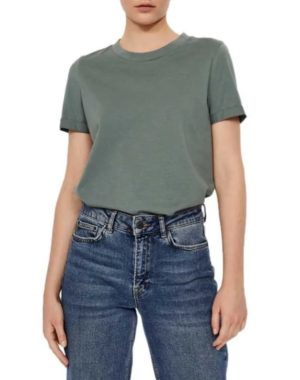 Vero Moda Camiseta de manga corta Paula verde,rosa,negra,blanca,azul oscura