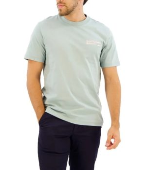 Calvin Klein Camiseta de manga corta Raised Concrete Logo