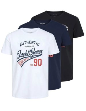 Jack & Jones Camiseta de manga corta Ethan 3 unidades