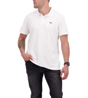 Polo de hombre Levi's New Housemark color blanco,negro,azul oscuro,gris