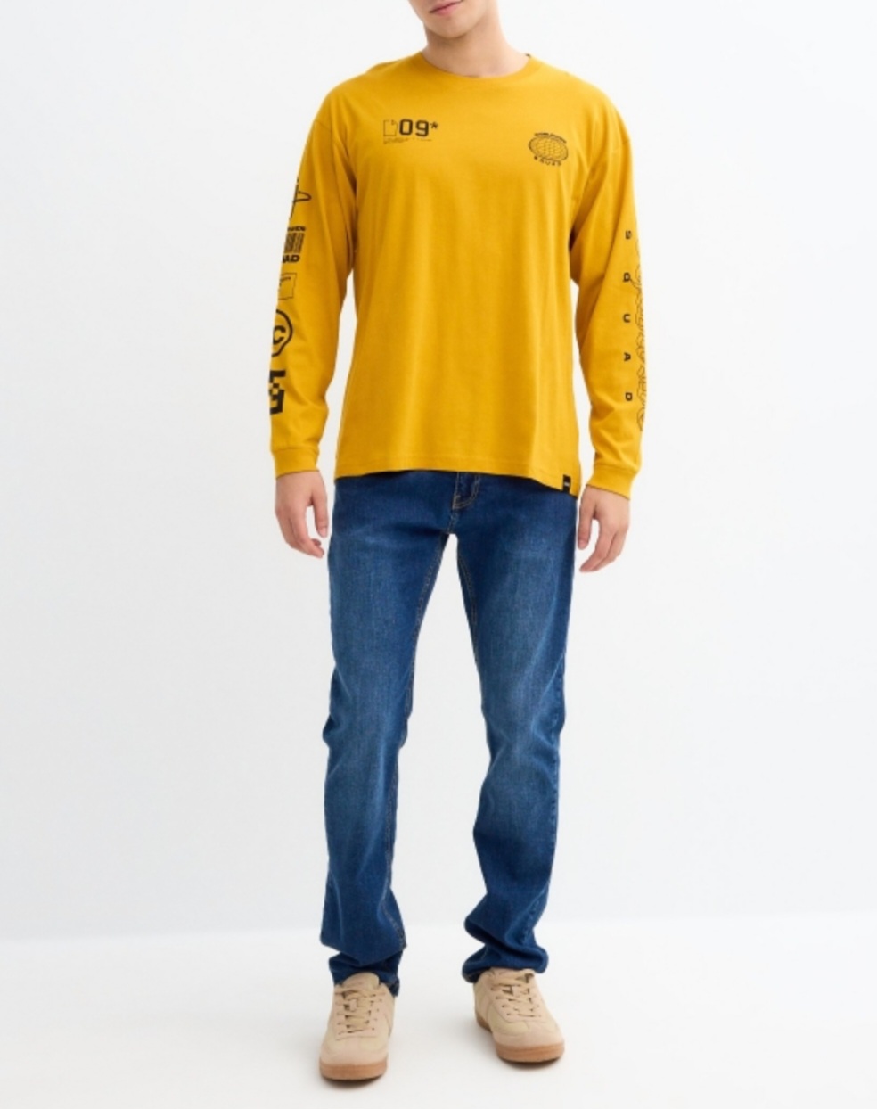 Jeans de hombre básicos azul oscuro INSIDE