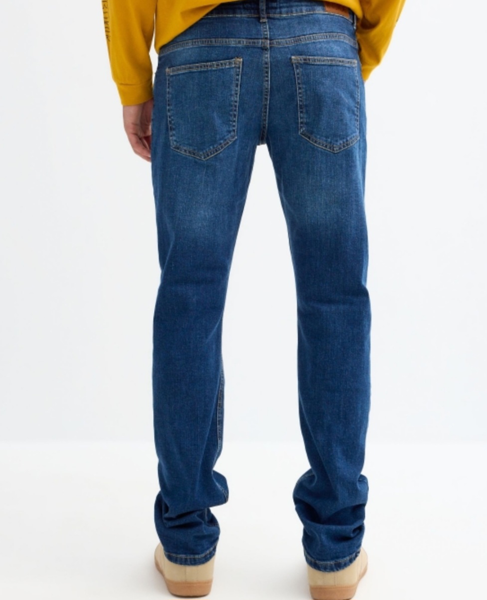 Jeans de hombre básicos azul oscuro INSIDE - Imagen 3