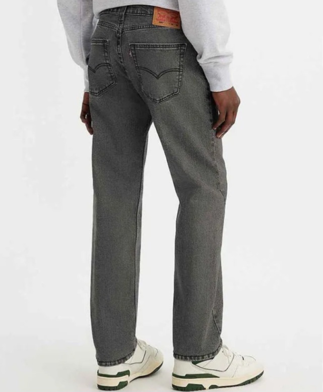Jeans de hombre Levi's 505 Regular Fit gris - Imagen 2