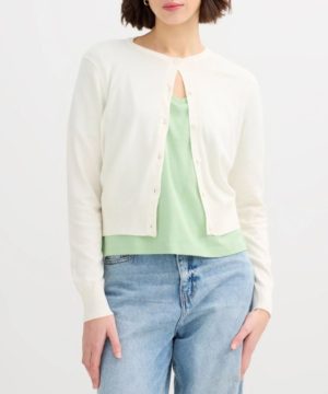 Cárdigan de mujer de marca INSIDE color blanco