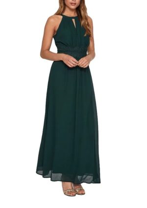 Vestido largo sin mangas Milina de marca Vila verde claro,verde oscuro,burdeos - Verde oscuro, 44