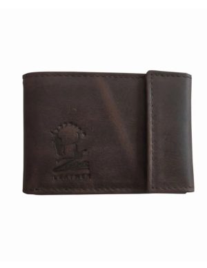 Cartera de cuero Zaldi Mli40003 Unisex - Marrón
