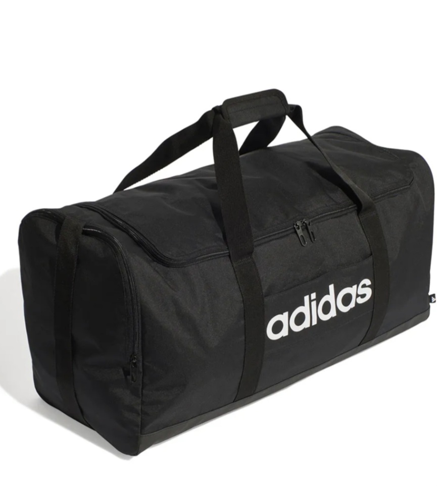 Bolsa deportiva Adidas Linear Large negra - Imagen 3
