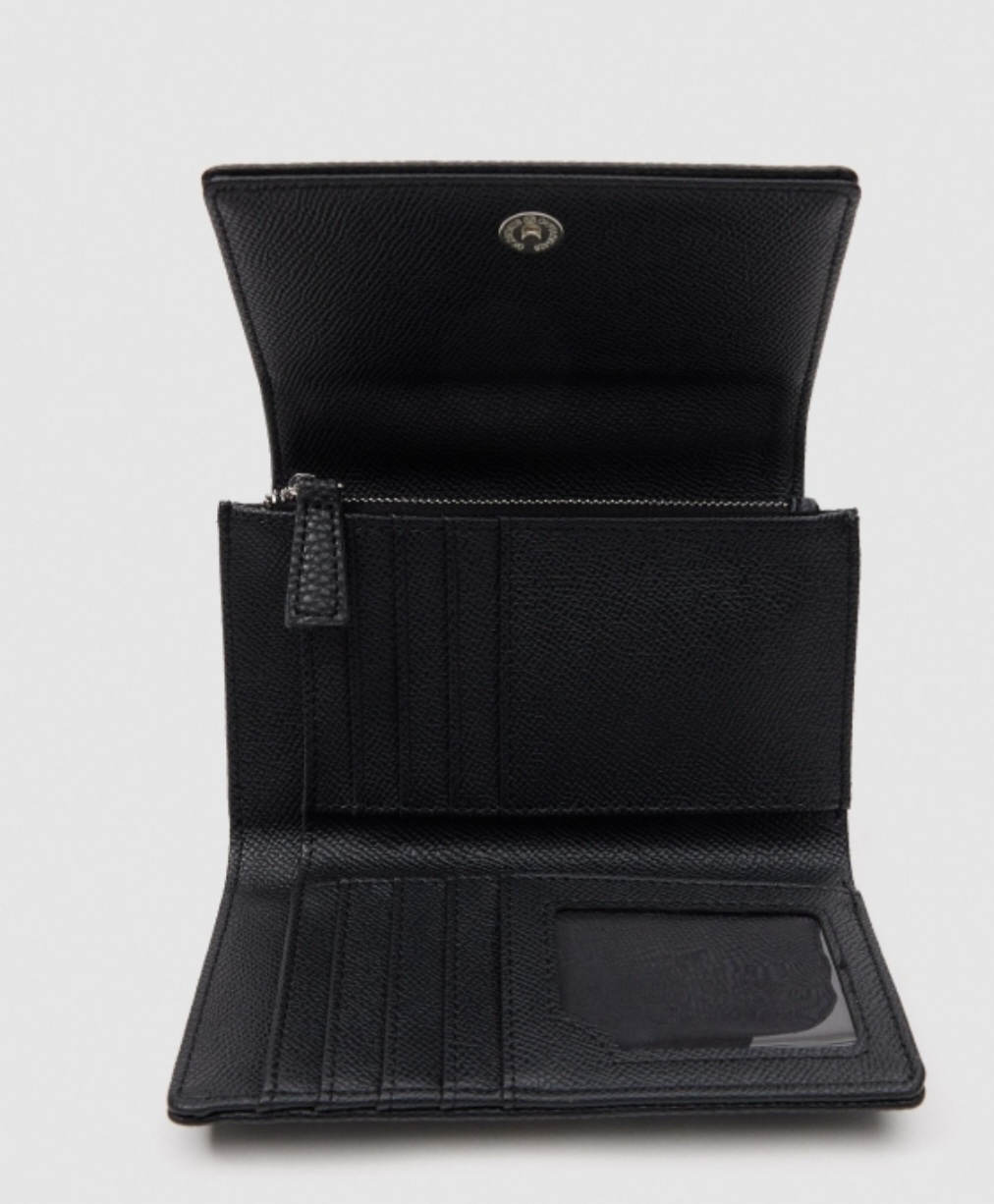 Cartera de mujer polipiel INSIDE negro - Imagen 2
