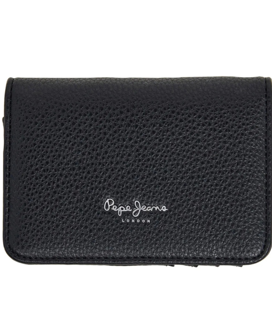 Cartera de mujer Tyler Pepe Jeans negro/ oro