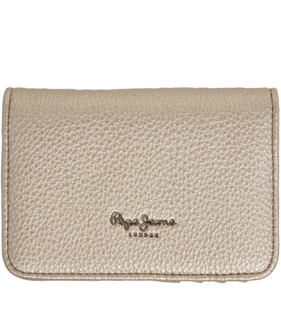 Cartera de mujer Tyler Pepe Jeans negro/ oro - Imagen 4